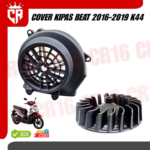 Cover Tutup Kipas Beat Esp 2015-2019 K44 Tutup Kipas Beat Fi Esp Street Pop Scoopy Esp Vario 110 dll