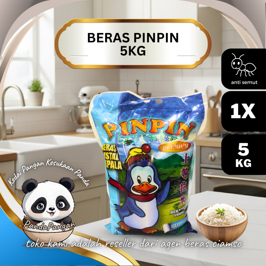 Jual Beras Pinpin 5kg Single Pack - Anti Semut & Aman Hujan ...