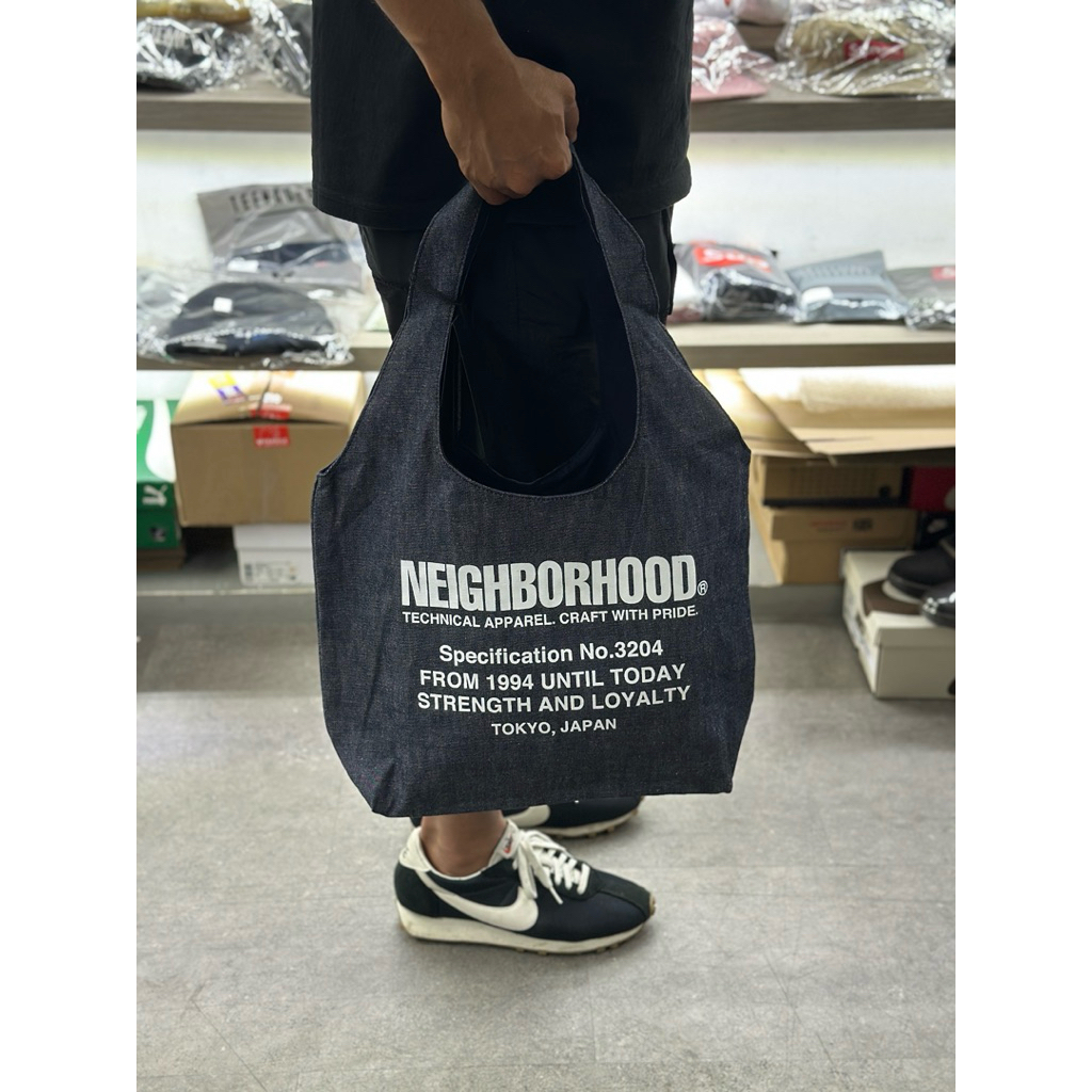 Jual Neighborhood Japan Denim Monk Bag 100% ORIGINAL | Shopee