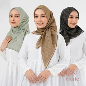 Diario Ultrafine Luna Scarf Kerudung Segi Empat