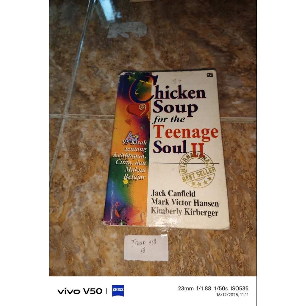 Jual Buku Chicken soup for the teenage soul II - Jack Canfield | Shopee ...
