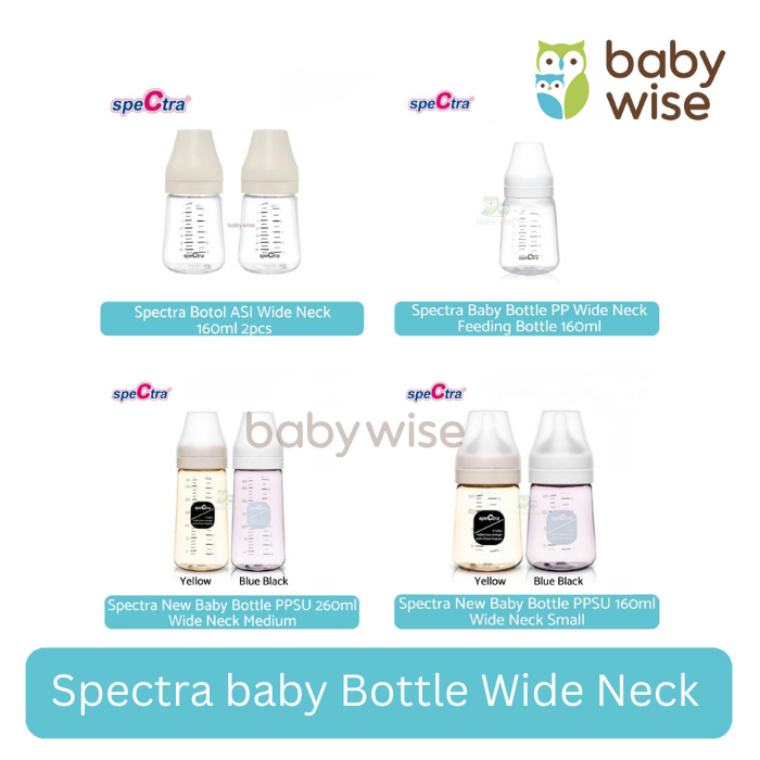 Jual Spectra Baby Bottle PPSU PP Wide Neck | Botol Susu Bayi | Shopee ...