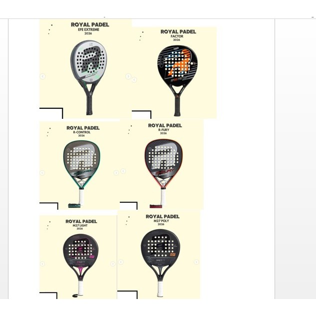 Jual Royal Padel Racket [Race M27 Summer EDT/M27 R-ace Indonesia/M27 R ...