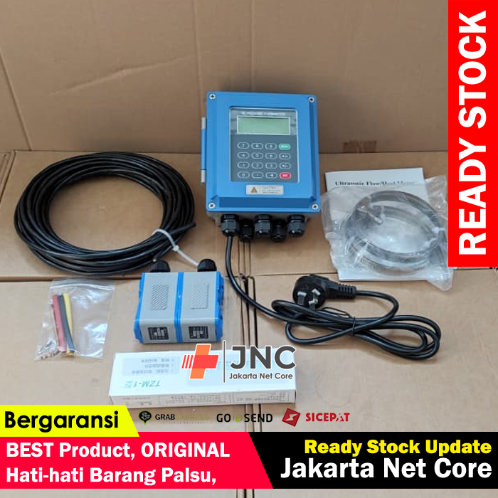 Jual Flow Meter TUF2000B 50-700mm TM-1 Ultrasonic Water Flowmeter TUF ...