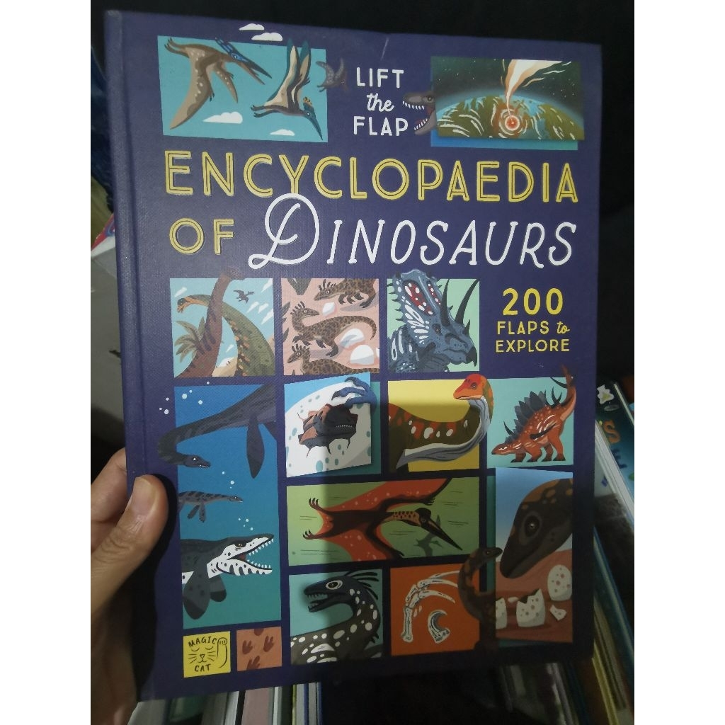 Jual buku Encyclopedia of dinosaurs 200 flap | Shopee Indonesia