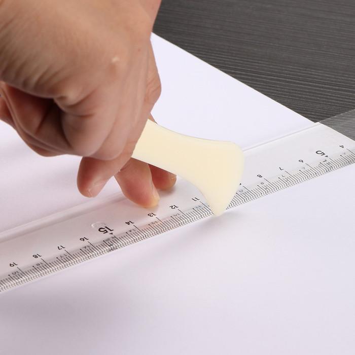 Jual Alat Pelipat Kertas Bone folder scoring tools Paper Creaser Box ...