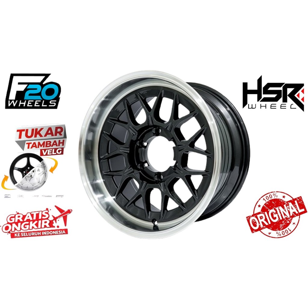 Jual VELG HSR TERBARU R17 TYPE HSR DULUPI PCD 6X139,7 LEBAR 9 RATA ET0 ...