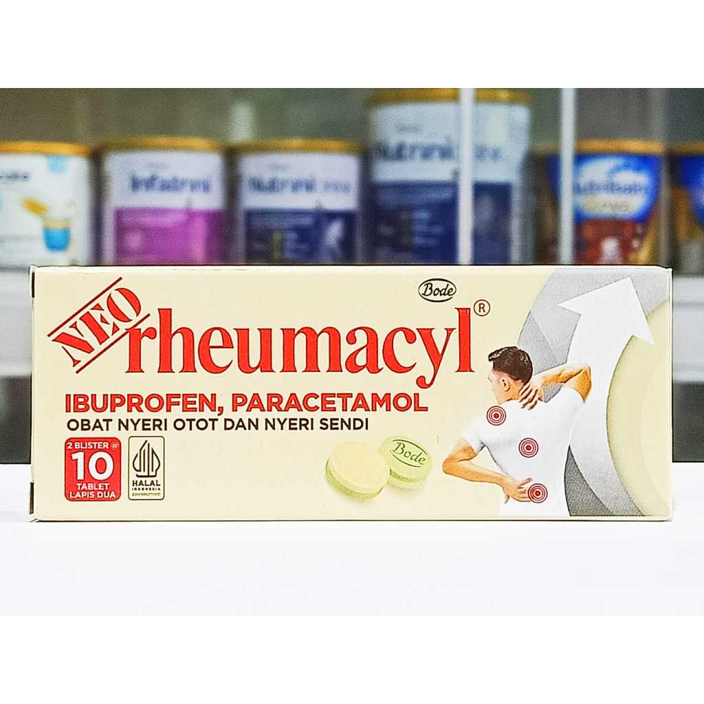 Jual NEO RHEUMACYL (1 KOTAK ISI 2 BLISTER @10 TABLET) - MEREDAKAN PEGAL ...
