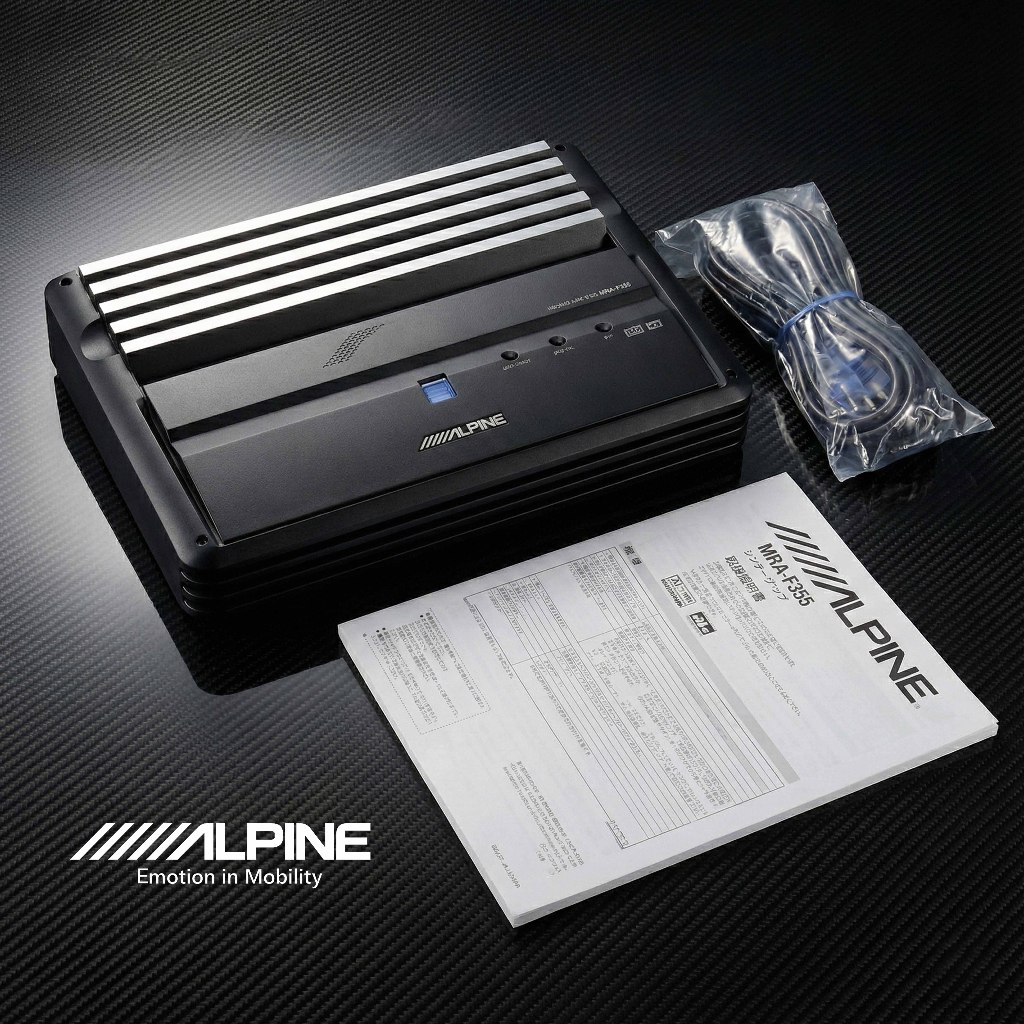 Jual Alpine MRA-F355 : 5-Channel Car Theater Amplifier - Built-in