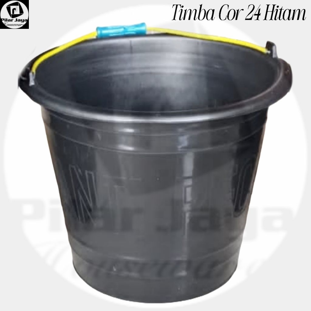 Jual Ember Serbaguna Ukuran 18/20/24/Timba Cor Hitam/Ember Cor | Shopee ...
