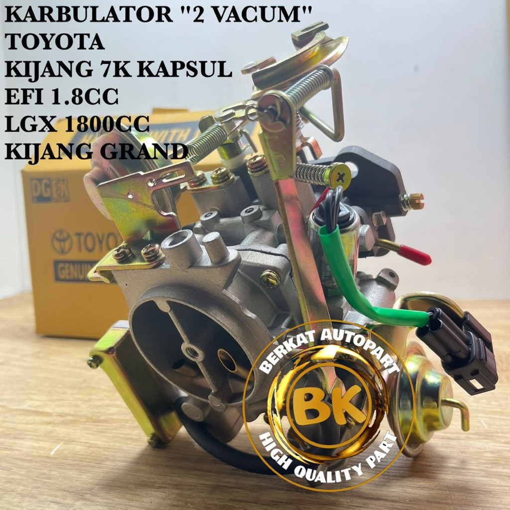 Jual KARBULATOR KOMPLIT 2 VACUM TOYOTA KIJANG 7K KAPSUL LGX EFI 1800CC ...