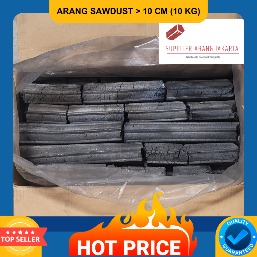 Jual Arang briket premium, arang briket ekspor, arang briket sawdust ...