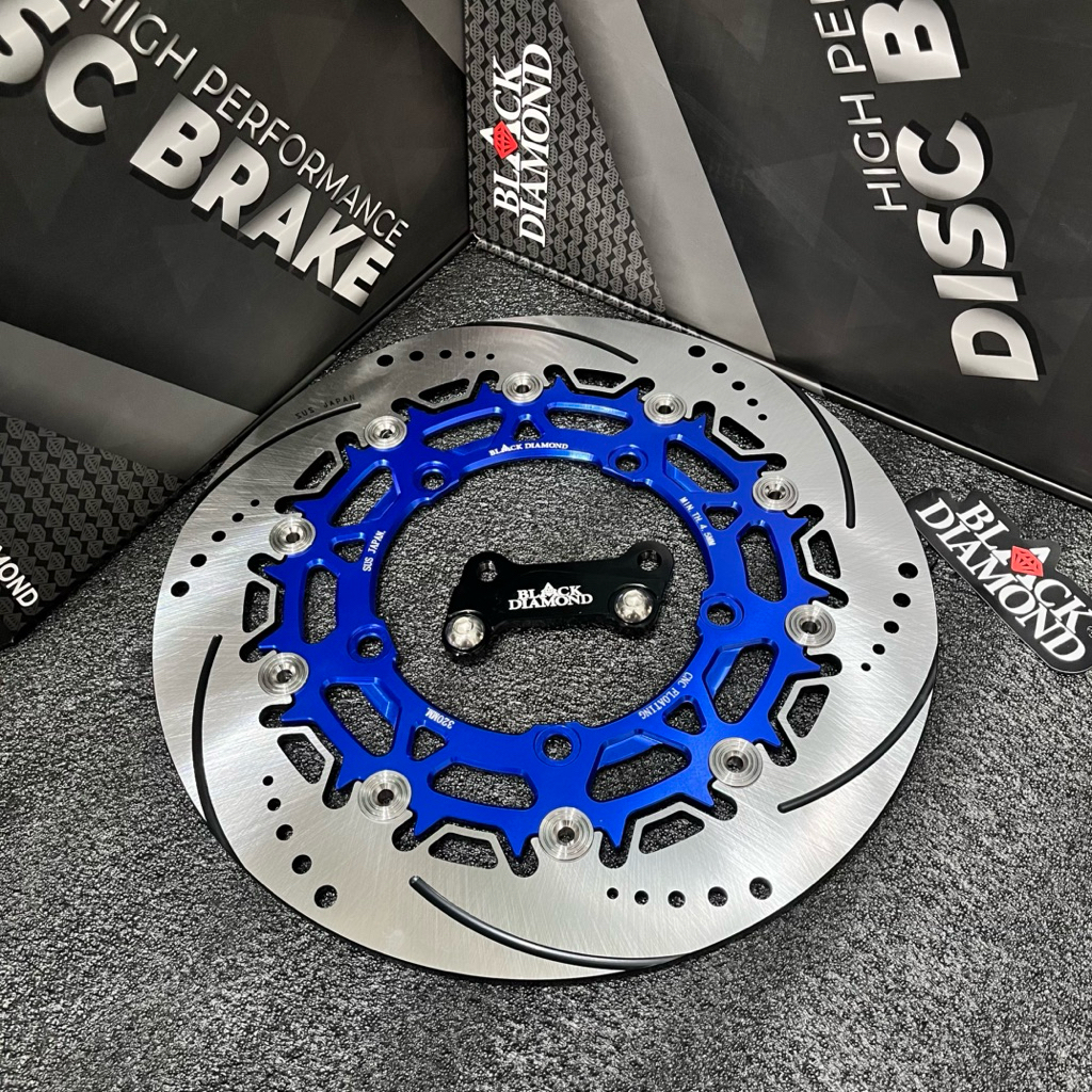 Jual Disc Brake Piringan Cakram Depan Black Diamond Stainless Steel ...
