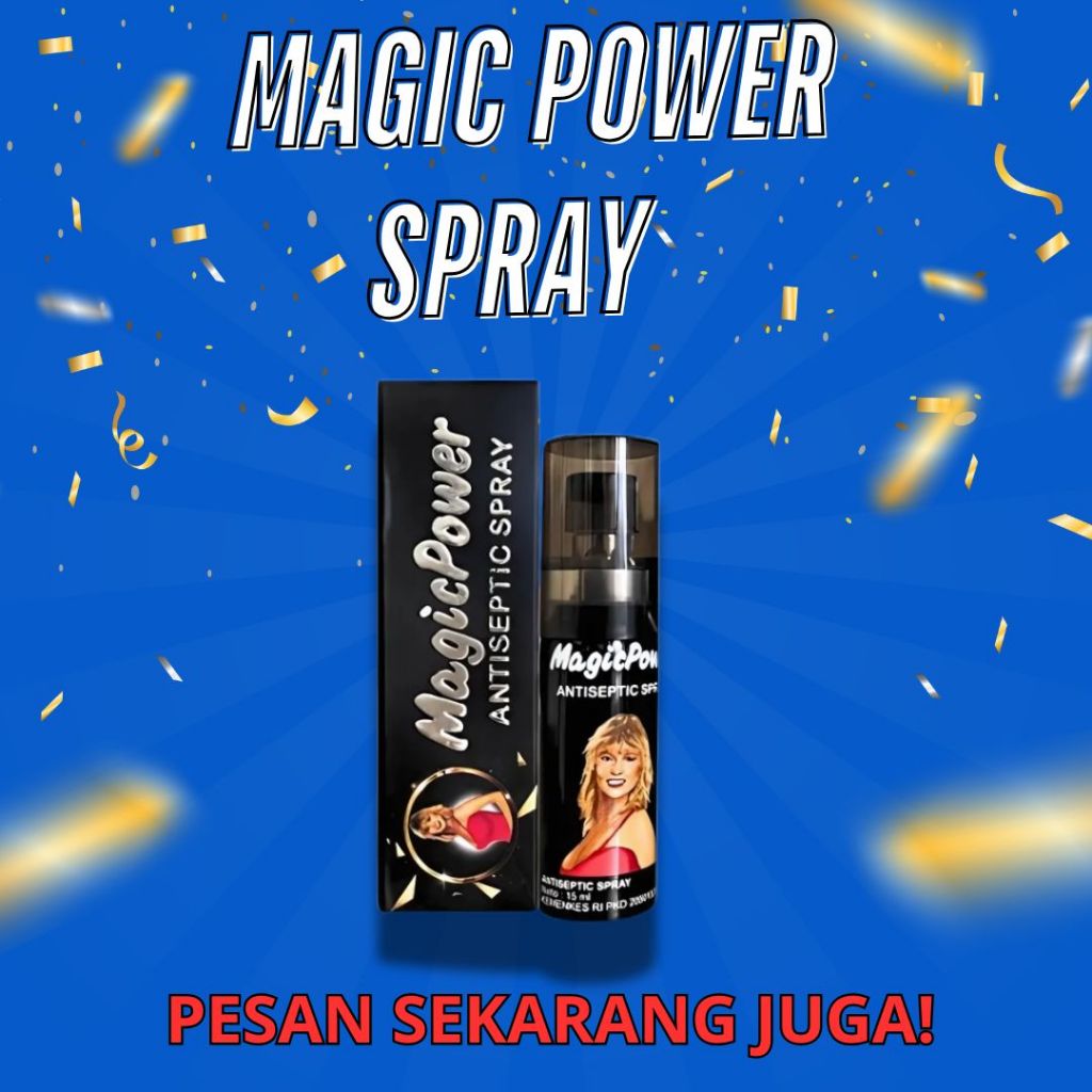 Jual Magic Power Spray Antiseptic Spray For Men 15 ml ANTISEPTIK cair ...