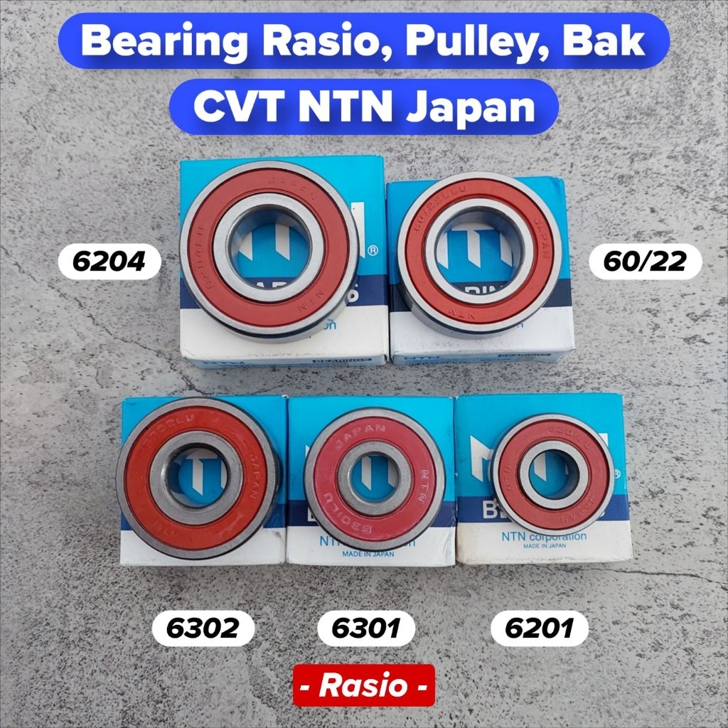 Jual Bearing Laher Rasio Pully Bak Cvt Vario Beat Deluxe Street Pop ...