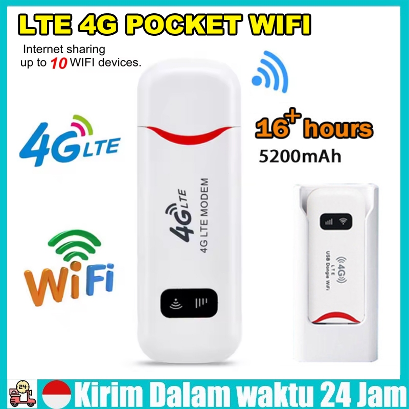 Jual Modem WIFI USB 4G Dukungan Semua Operator Kartu SIM 150 Mbps Modem ...