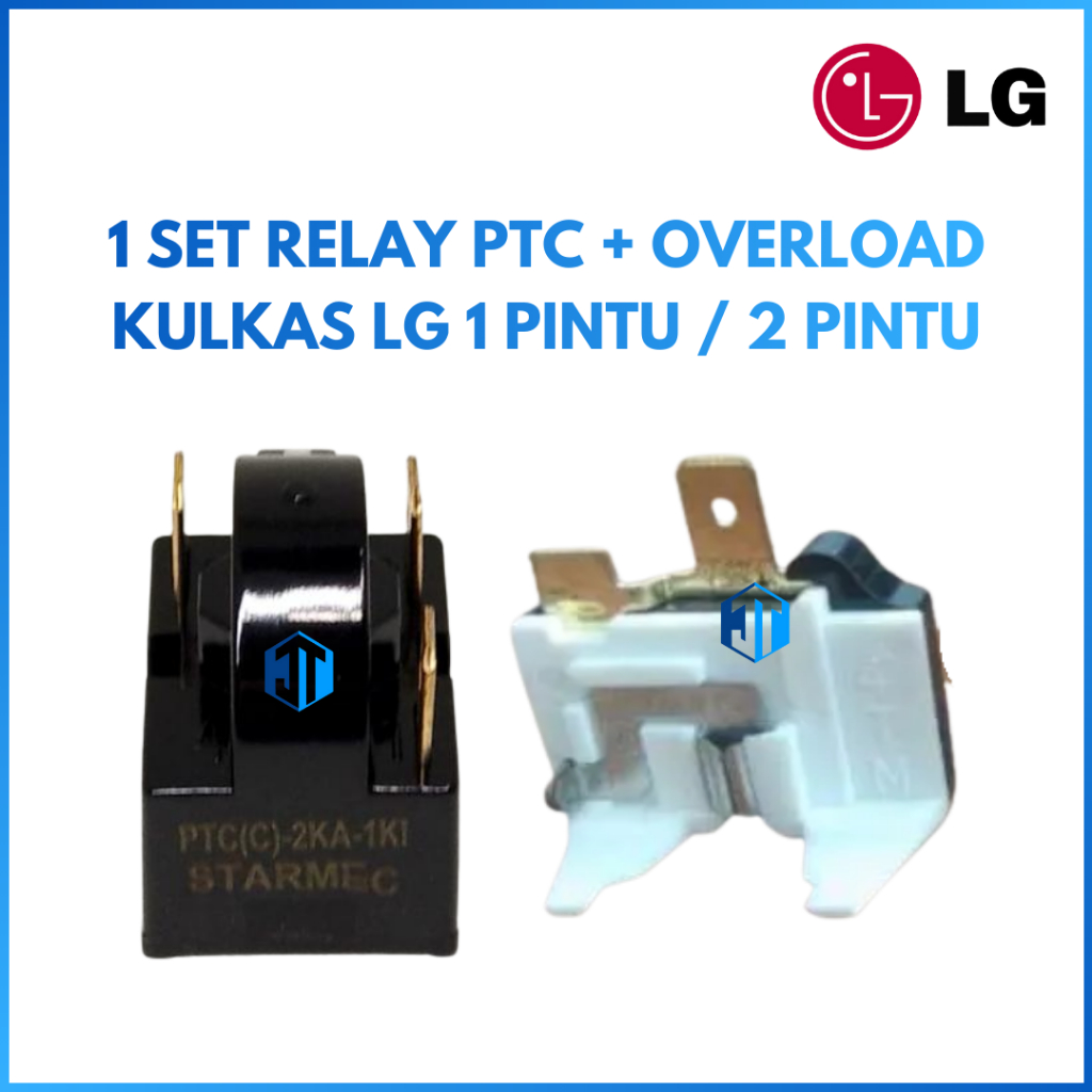 Jual Set Relay Overload Kulkas LG 1 Pintu / 2 Pintu | Shopee Indonesia