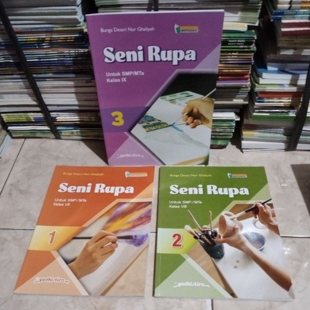 Jual Buku Seni Rupa Kelas 1 2 3 / 7 8 9 SMP/MTs Kurikulum Merdeka ...
