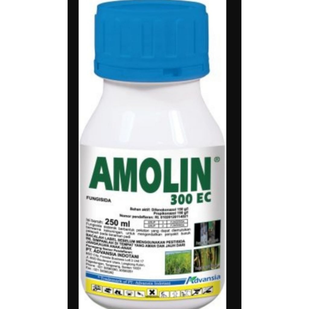 Jual AMOLIN 300 EC 250 ML Pembening Padi dan Buah buahan Fungisida ...