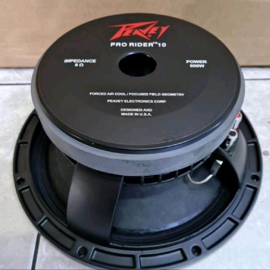 Jual Speaker Peavey Pro Rider 10 Inch Pro Rider 600 Watt Voice coil 3 ...