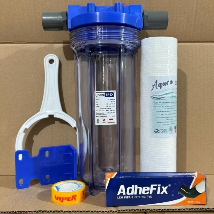 Jual PAKET 1 TAHAP FILTER AIR TOREN TANGKI PAM SUMUR BOR LENGKAP SET ...