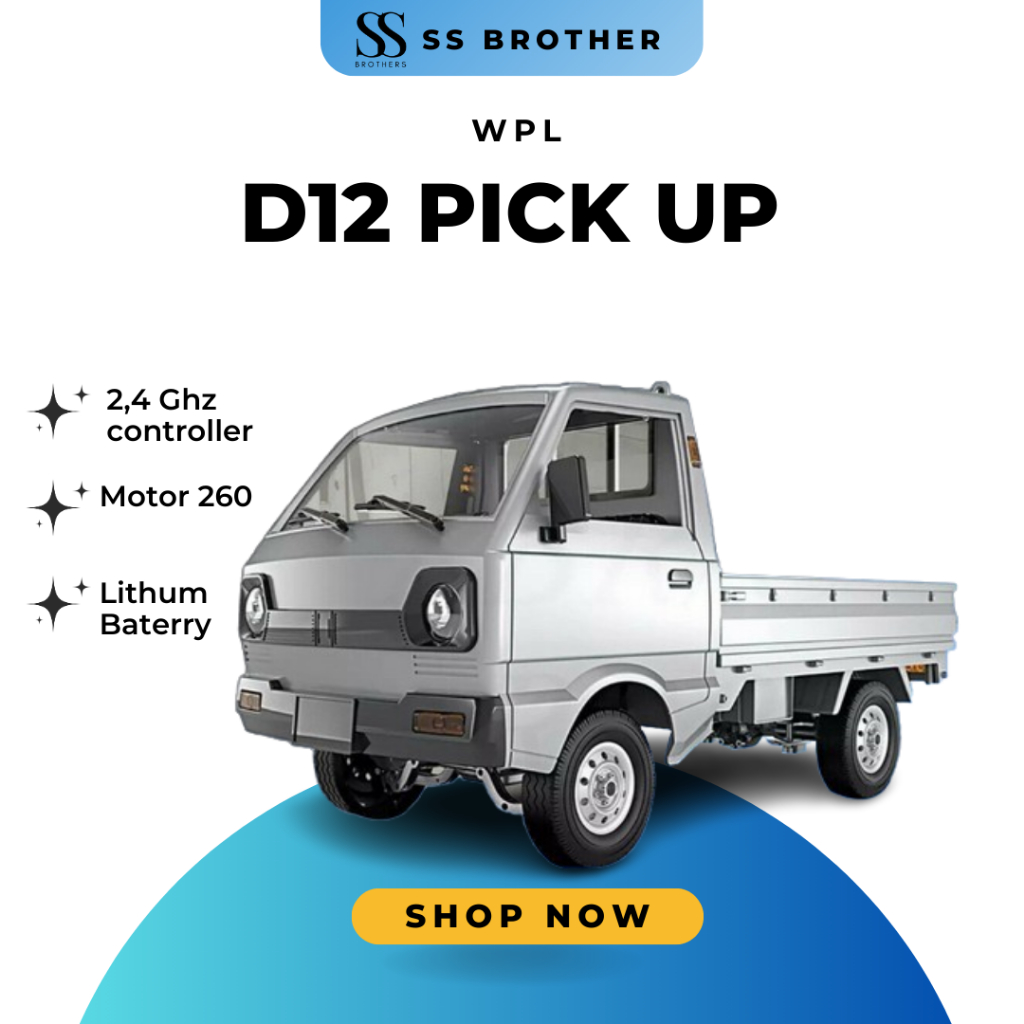 Jual WPL D12 D-12 RC Car Suzuki Carry Pick Up Cargo 1/10 2.4G 4WD RTR ...