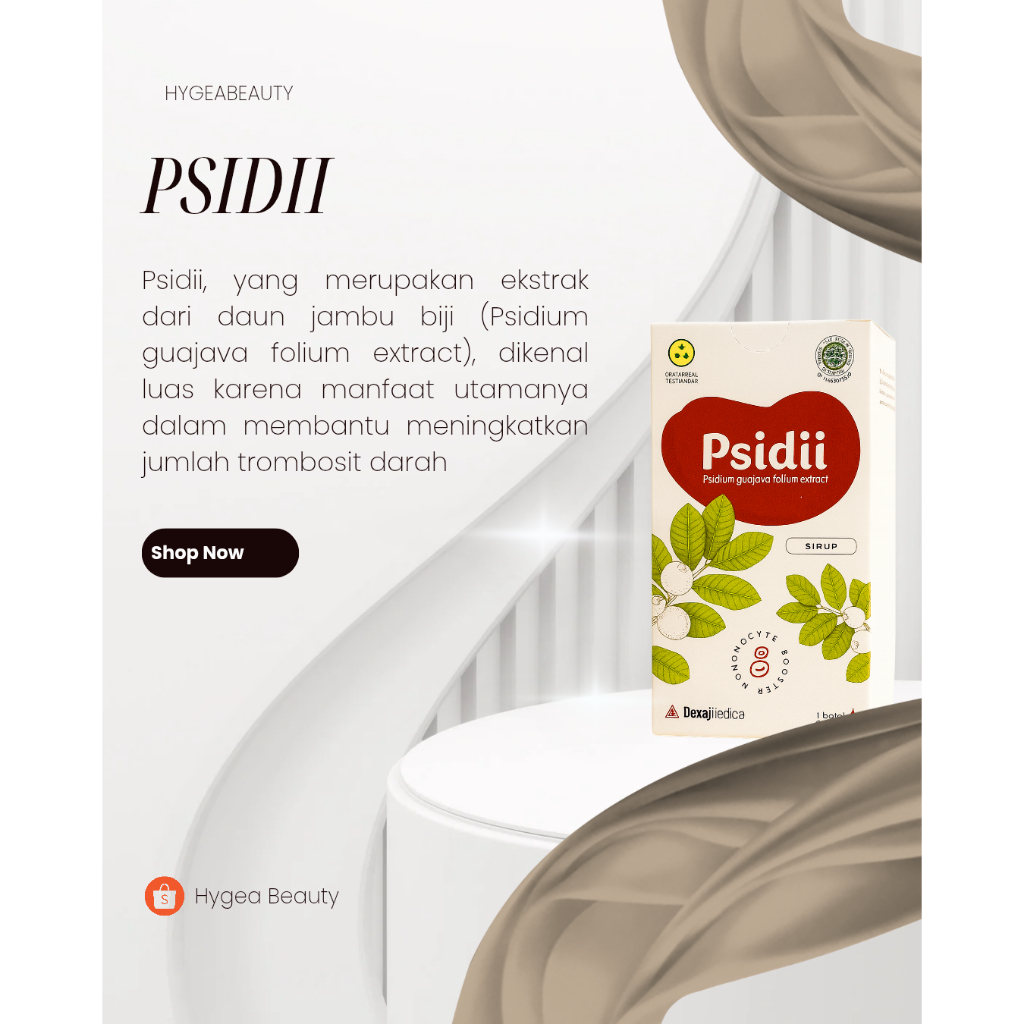 Jual Psidii Syrup | Psidii Tablet - Ekstrak Daun jambu Biji - Suplemen ...