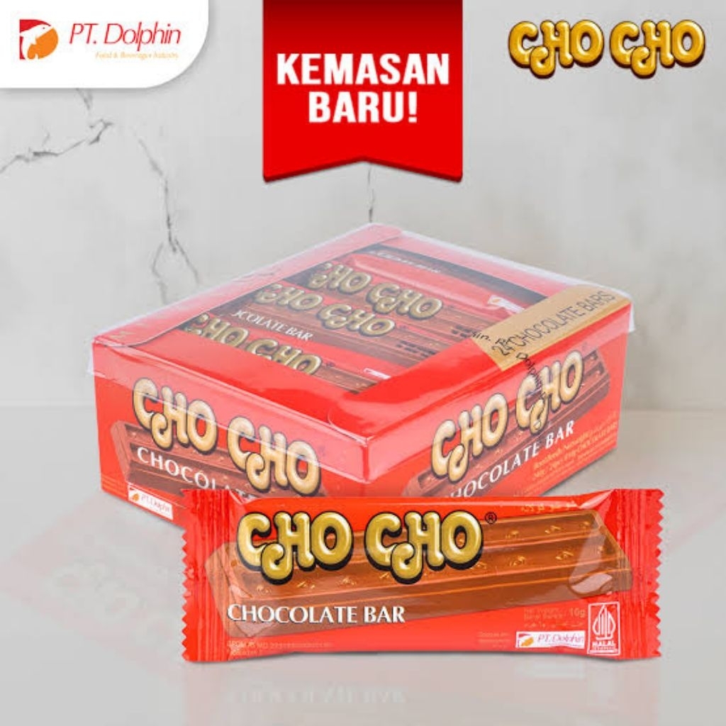 Jual [PACK] CHO CHO CHOCOLATE BAR PACK ISI 24 PCS | CHOCHO COKELAT ...