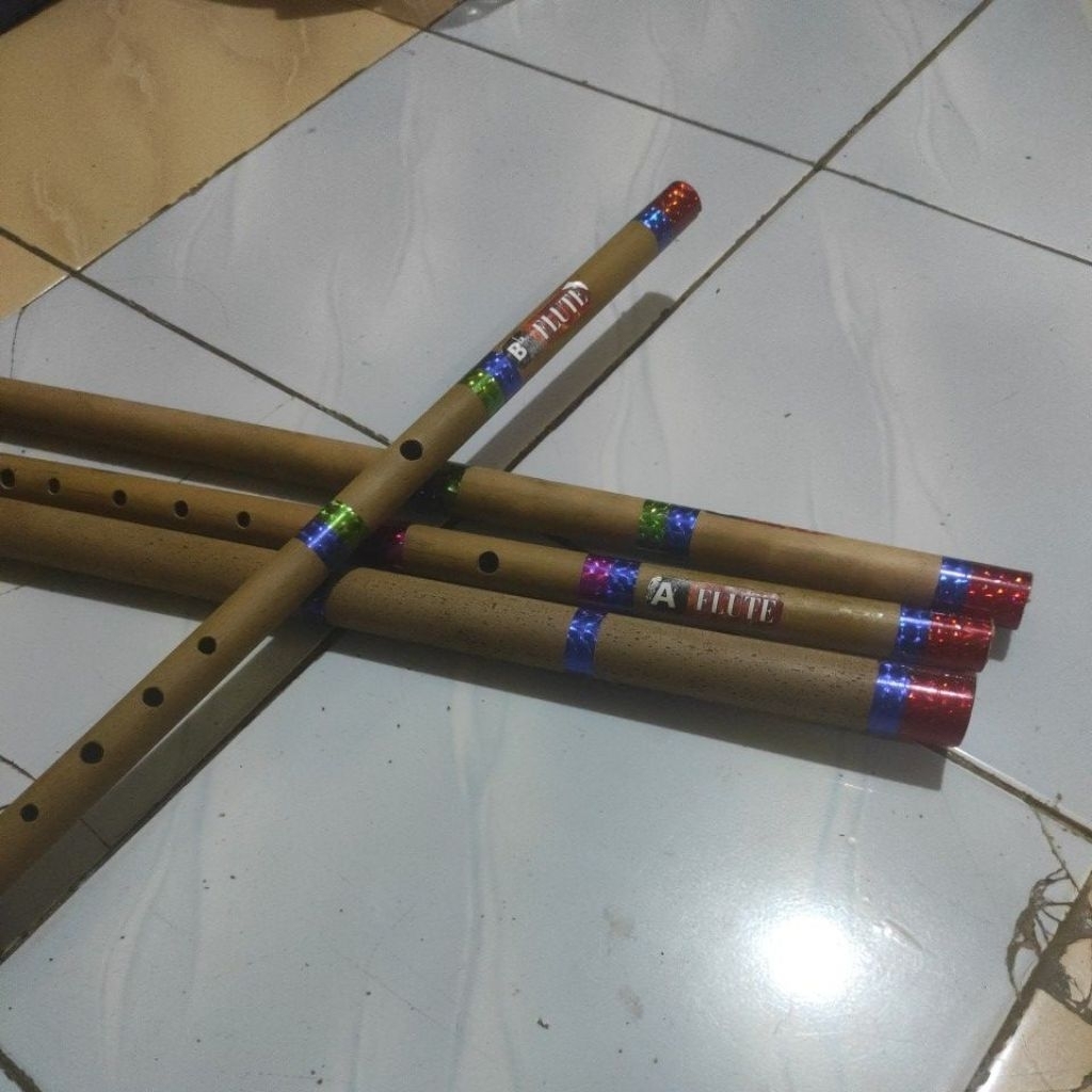 Jual Suling Bambu Nada A# Panjang 70 cm Seruling Tradisional Indonesia ...