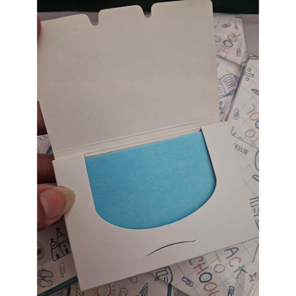 Kertas Minyak wajah Face oil control paper linen tissue muka berminyak tisu wajah kertas serap minyak wajah