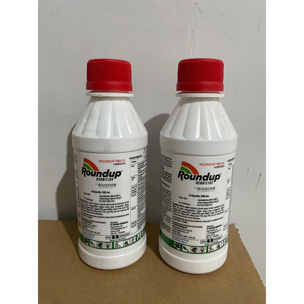 Jual Obat Pembasmi Rumput Sampai ke Akarnya Herbisida Roundup 486 SL ...