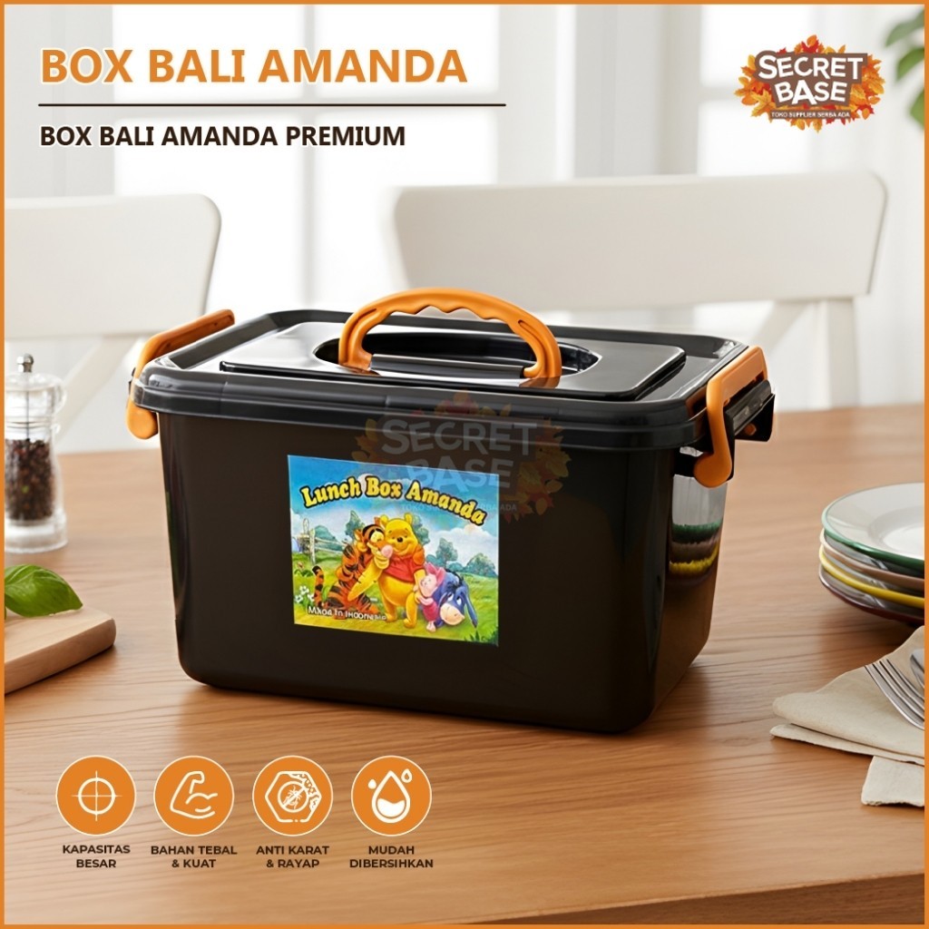 Jual BOX BALI - Pegangan / Box Serbaguna 8L / Kotak Penyimpanan 8 Liter ...