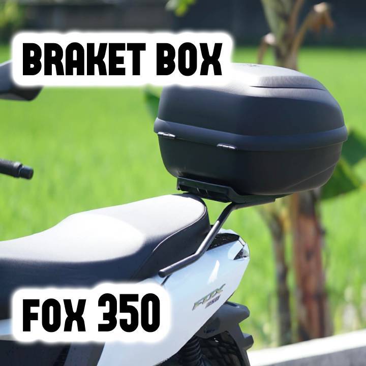 Jual Braket box givi polytron fox 350 dan box serta tatakannya e33 ...