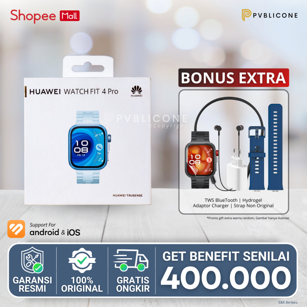 Jual [PROMO] HUAWEI Watch FIT 3 I FIT 4 Pro Series | 1.82