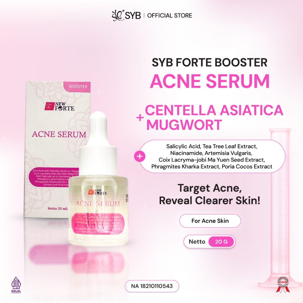Jual SYB FORTE SERUM ACNE & ACNE BOOSTER | Shopee Indonesia