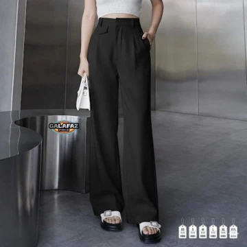 ORO PANTS Loose Pants Trouser Wanita Celana Anti Kusut Celana Kulot Wanita