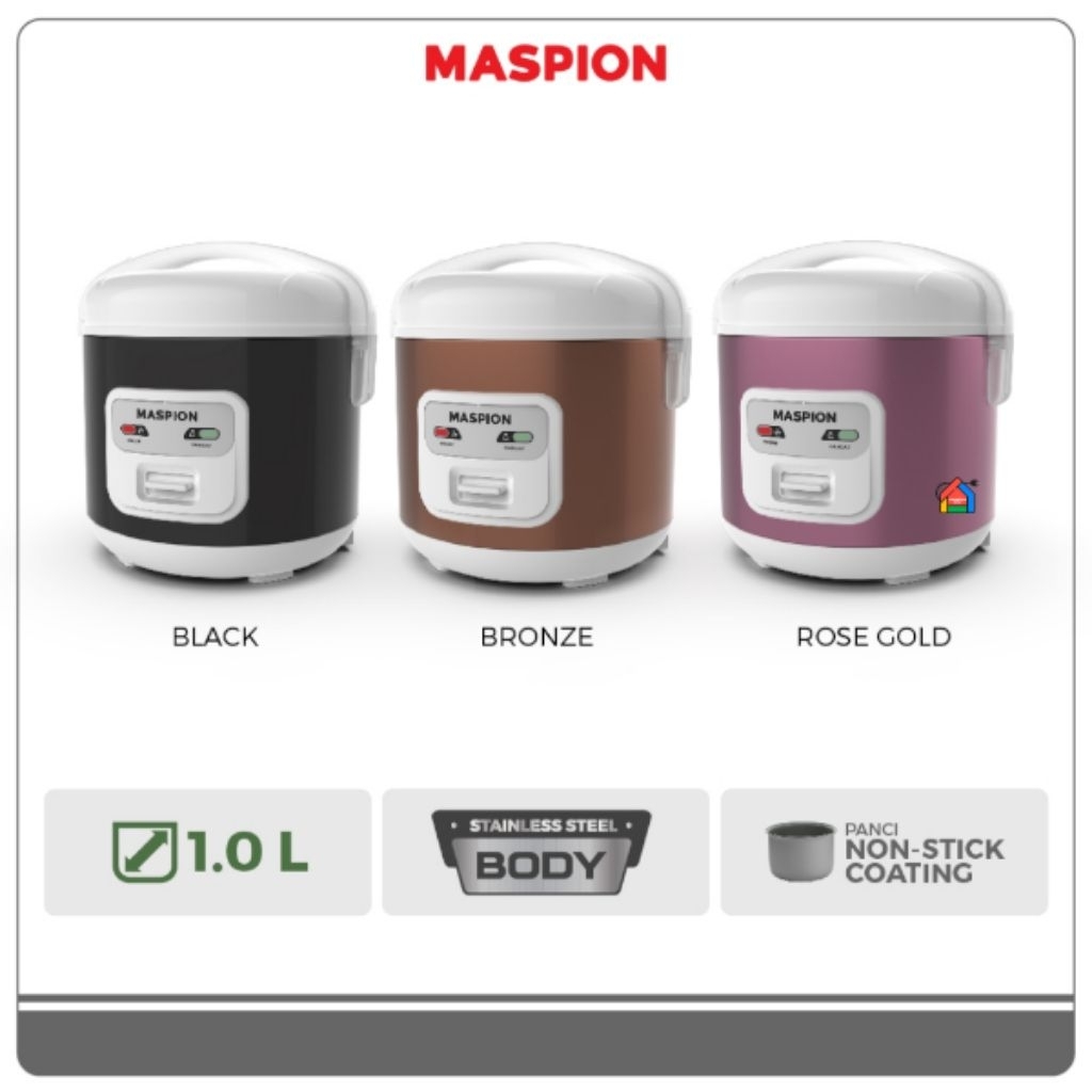 Jual MAGIC COM MASPION MRJ-1892 (1,8Liter) | Shopee Indonesia