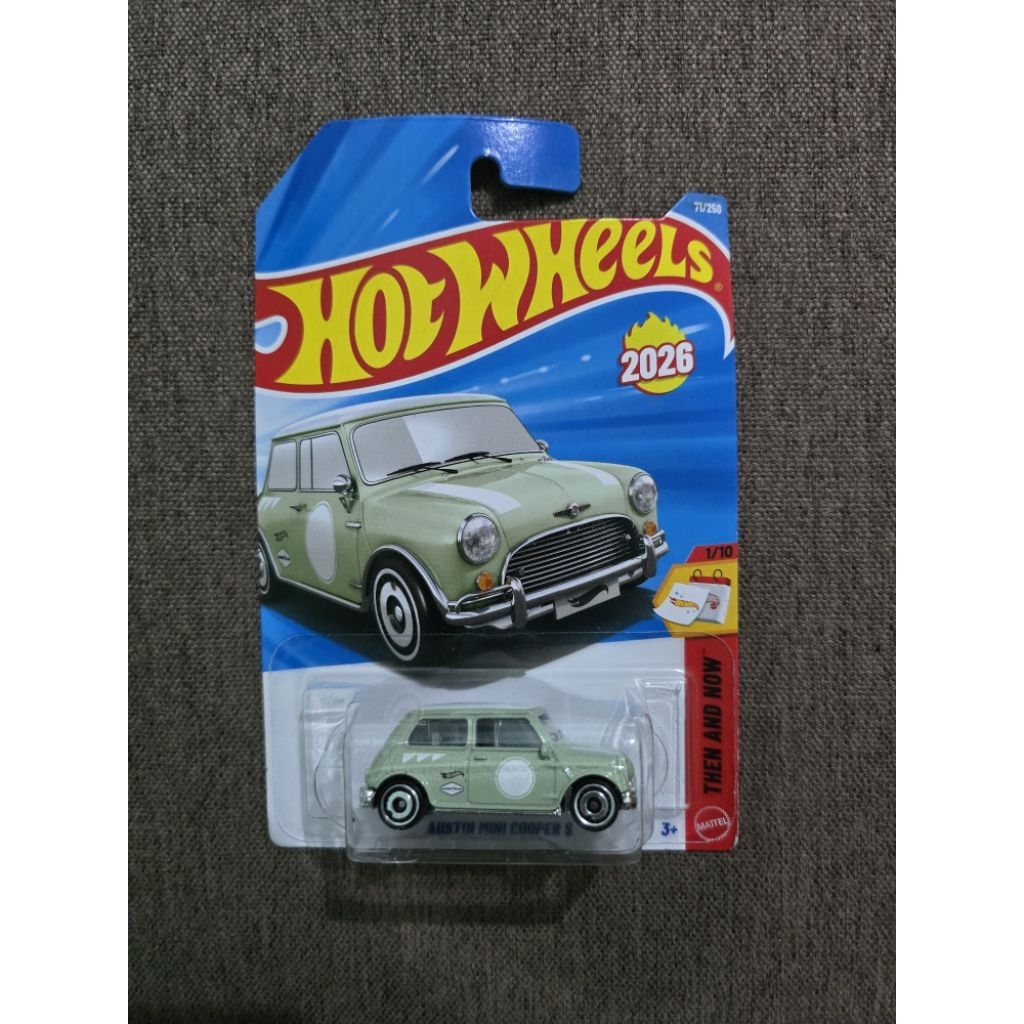 Jual Hot Wheels Austin Mini Cooper S Hijau | Shopee Indonesia