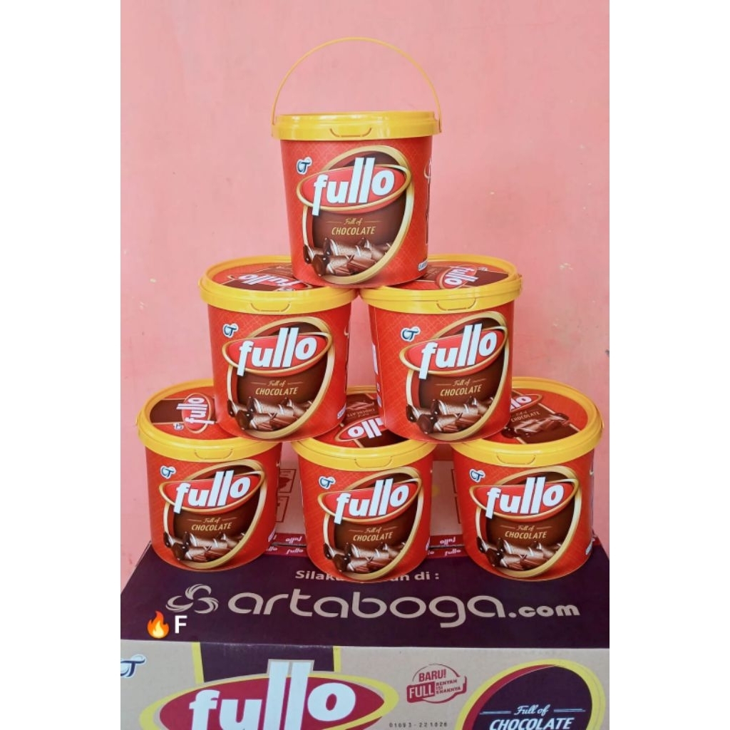 Jual Fullo Chocolate Jar Fullo Timba [ 200 gram × 1 timba ] expayed ...