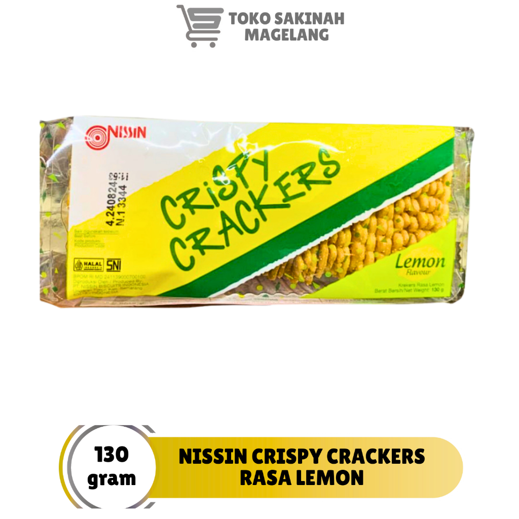 Jual nissin crackers lemon 130gr barcode 8888166350953 kue kering kue ...