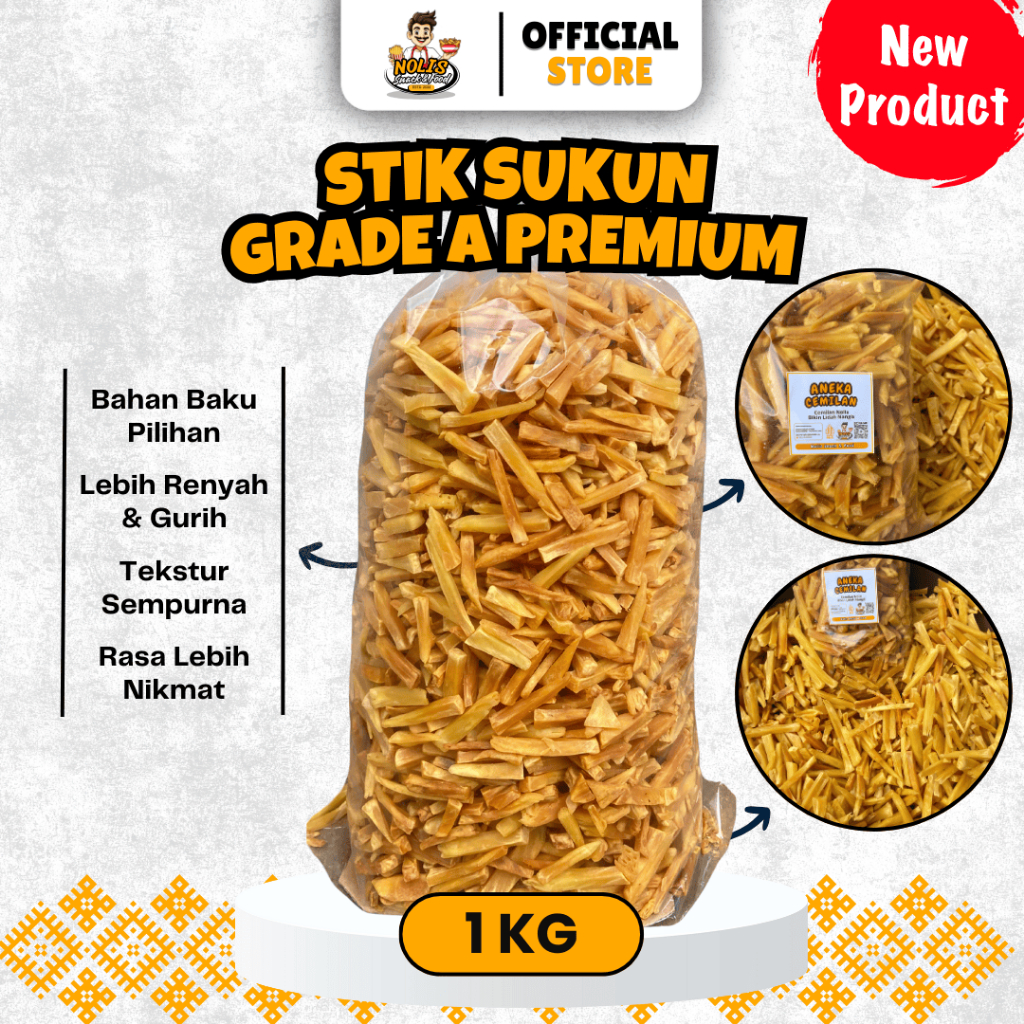 Jual Stik Sukun Mentega Grade A premium [Nolis Snack & Food] Gurih ...