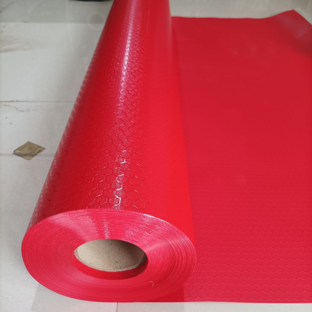 Jual Lapisan HPL PVC Hexaginal Merah untuk Light Case / Hardcase ...