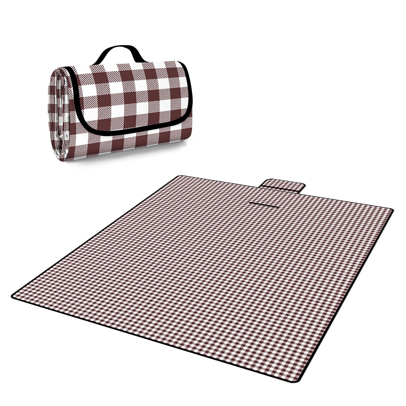 Tikar Piknik Outdoor 100x150cm/150x200cm/200x300cm Picnic Mat Lipat Anti Air Kai - foto 5