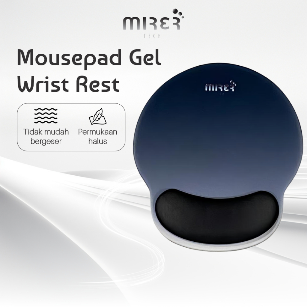 Jual Mirer Tech Mouse Pad Aesthetic Bulat Mini Kecil Mousepad Gaming ...