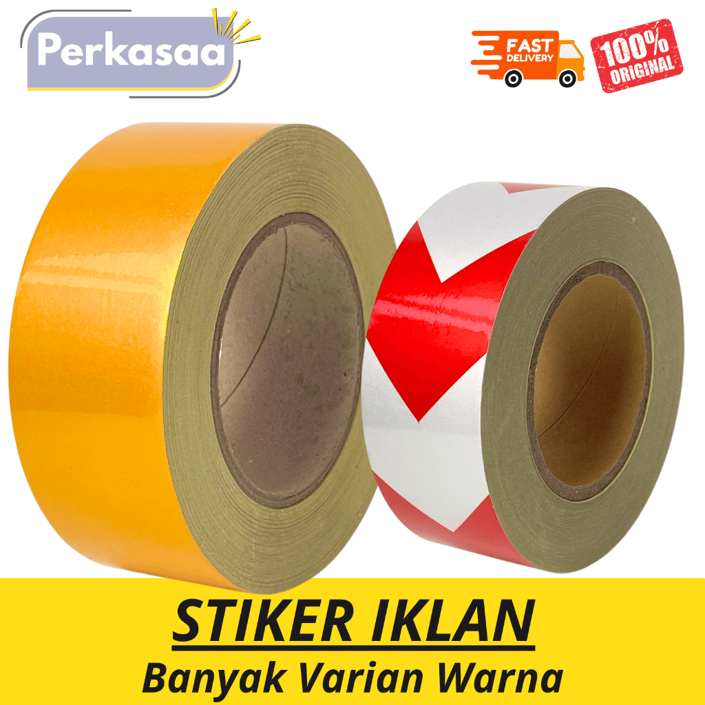 Jual Reflektor Sticker Rambu-rambu/ Marka Jalan Stiker Scotchlite ...