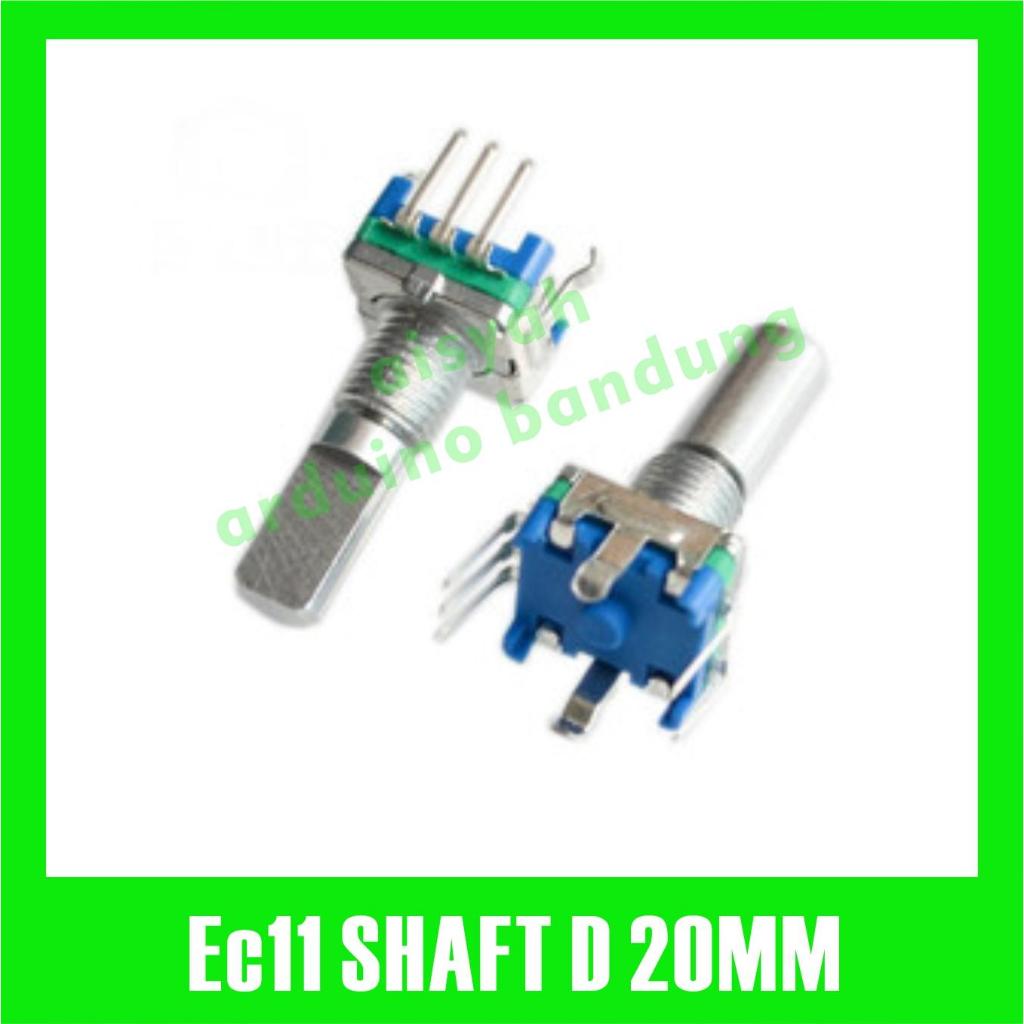 Jual Rotary Encoder EC11 5 Pin Audio Digital Potensiometer HURUF D 20MM ...