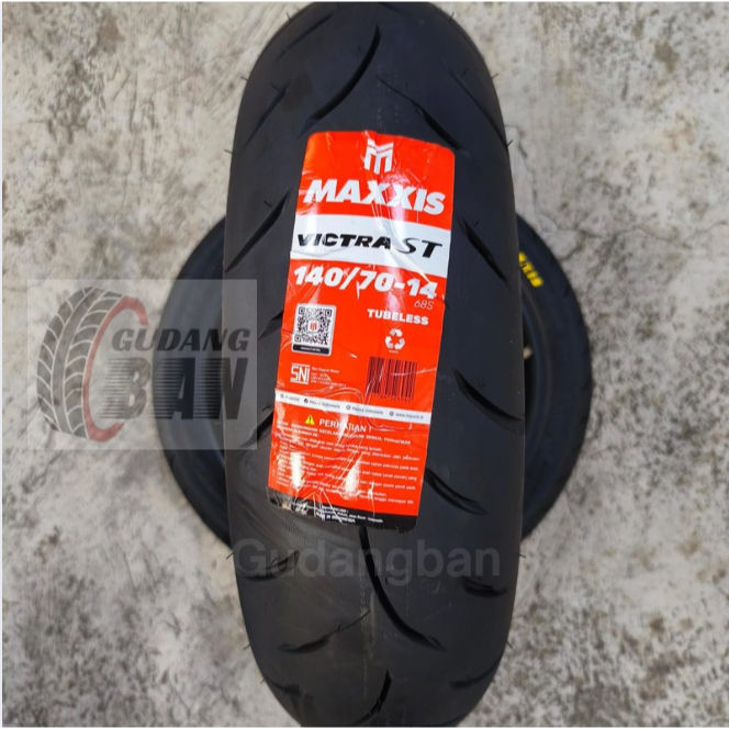 Jual ( RING 14 ) 140 / 70 - 14 VICTRA ST MAXXIS Ban TUBELESS Motor ...