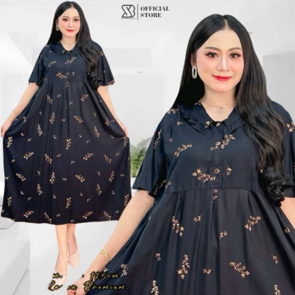 Jual SAEMORO Daster Alika Kekinian Terbaru Wanita Busui Rayon Premium ...