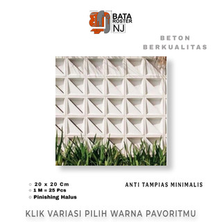 Jual BATA ROSTER NJ - Roster Beton Minimalis, Anti Tampias, Dua Sisi ...