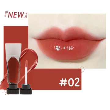 Lip Glossy Mirror Lip Glaze Stain Glossy Lipstik Cute Unique Tahan Lama XX108